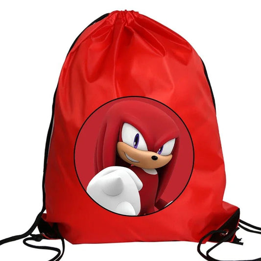 New Sonics Drawstring Bag Children Handbag Large Capacity - BabyHaven