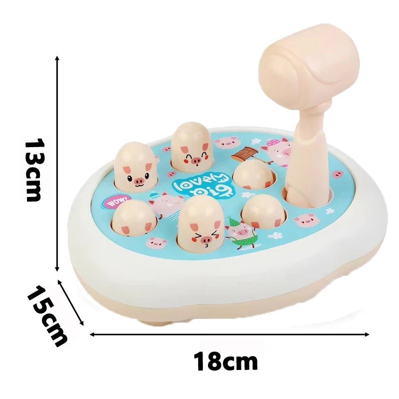 Cartoon Whac - A - Mole Montessori Baby Toy Educational Game - BabyHaven