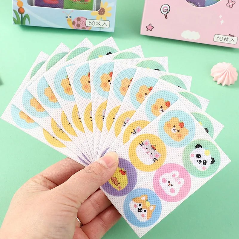 Mosquito Patch Round Cartoon Anti - Mosquito Repellent Patch Stickers Plant Essential Oil For Infant baby Kids Women Men Outdoor - BabyHaven