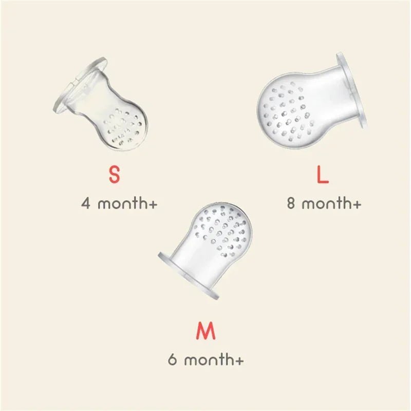 Baby Teether Nipple Fruit Food Feeder For New Born BPA Free - BabyHaven