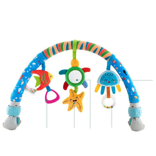 Baby Stroller Toy For Bed Mobile Infant Crib Rattles Newborn Baby Bed Hanging Rattle Baby Car Educational Baby Toys 0 12 Months - BabyHaven