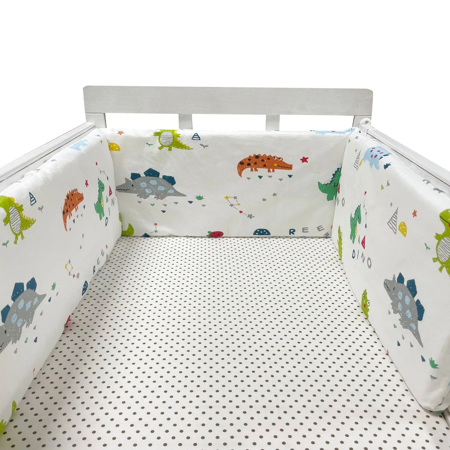 Baby Bumper Chichonera Cot Protector Infant Cotton Braid - BabyHaven