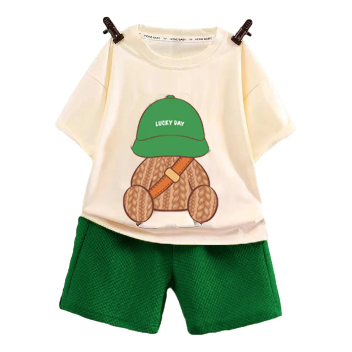 Baby Clothes Summer Children's Casual Sets Loose Cooler Cute Fashion Suit Infants Top Shorts Two Piece Set - BabyHaven