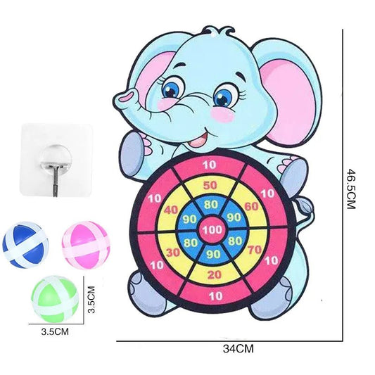 Child Educational Games Dart Board Baby Toy Stickey Ball - BabyHaven