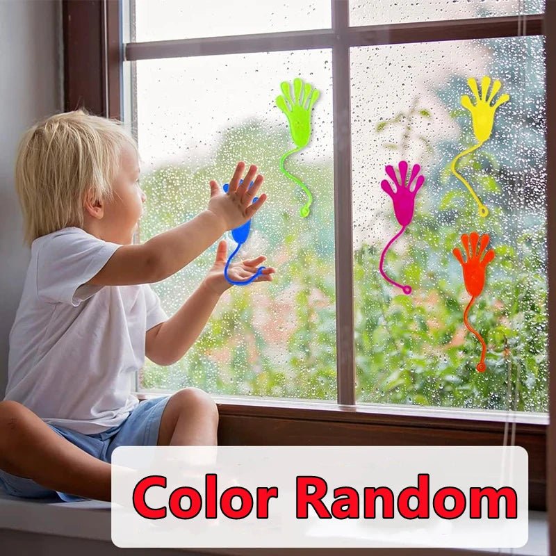 5 - 50 Pcs Kids Funny Sticky Hands Toy For Interactive Fun - BabyHaven