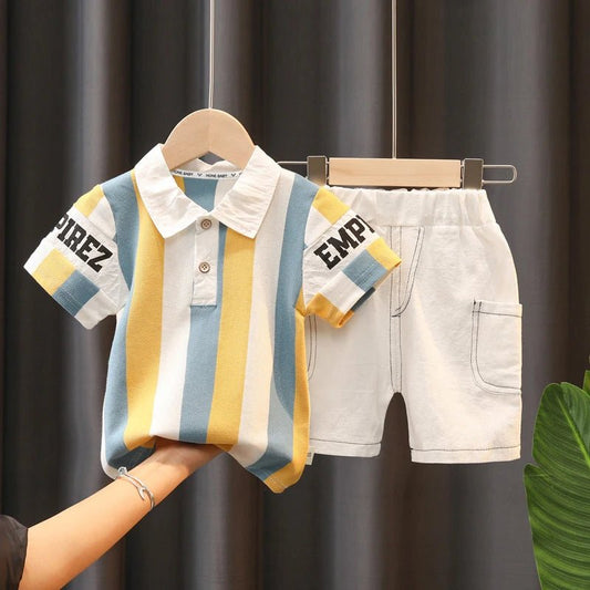 Baby Boys Clothing Sets T-shirt + Shorts Summer Outfits - BabyHaven