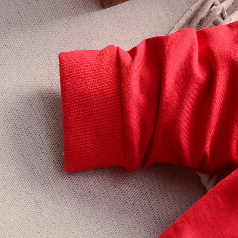 2PCS Baby Long Sleeve Set Baby Solid Large Pocket Pants Outfit - BabyHaven