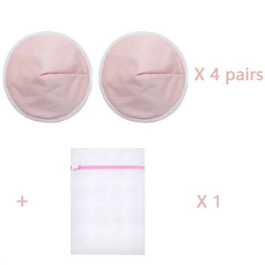 4 Pairs High Quality Reusable Nursing Pads for Women - BabyHaven