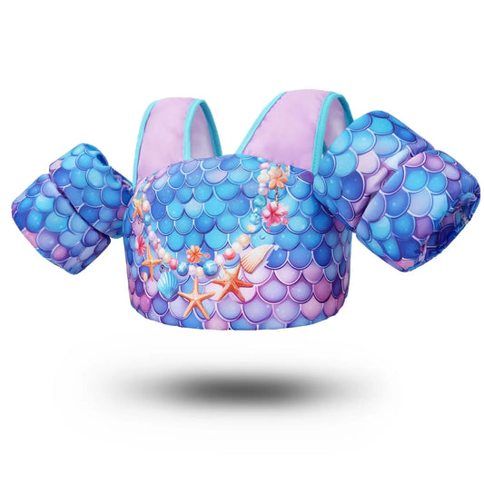 Swim Buoyancy Vest Baby Swim Vest Swimming Ring Tube For Kids Swimming Arm Rings Life Jacket Flosat Water Play Equipment - BabyHaven