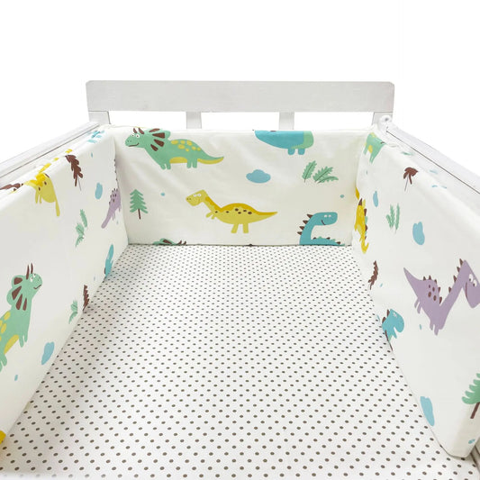 Baby Bumper Chichonera Cot Protector Infant Cotton Braid - BabyHaven