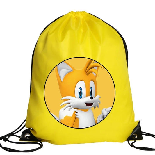 New Sonics Drawstring Bag Children Handbag Large Capacity - BabyHaven