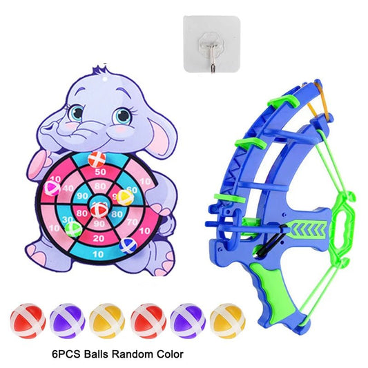 Child Educational Games Dart Board Baby Toy Stickey Ball - BabyHaven