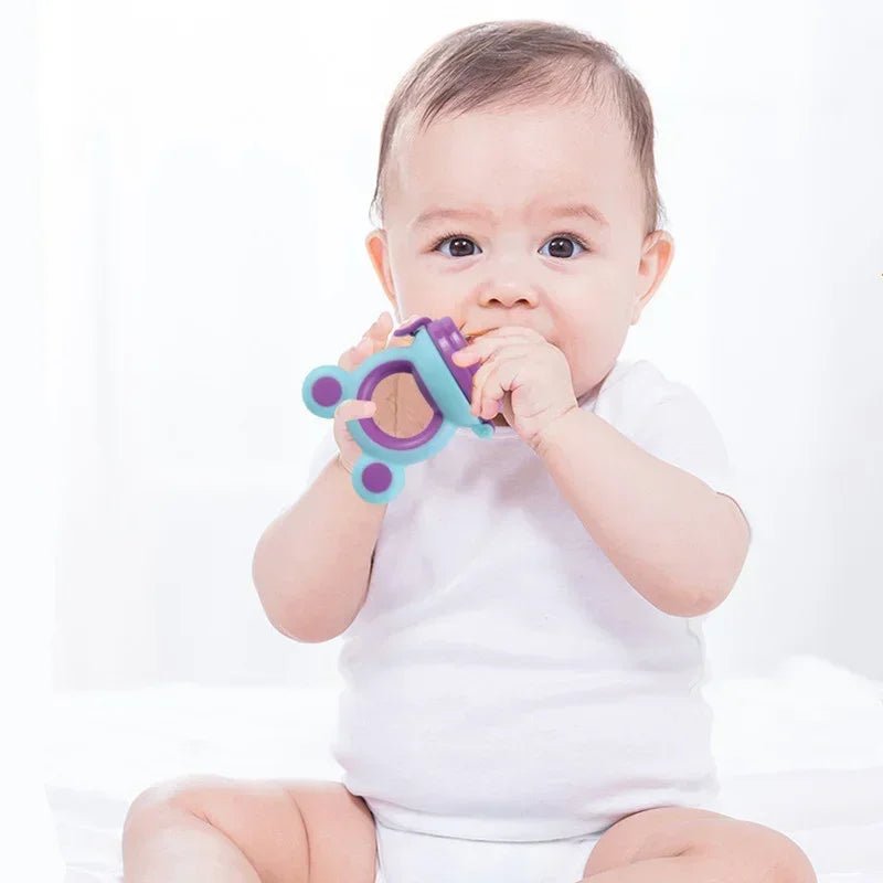 Baby Teether Nipple Fruit Food Feeder For New Born BPA Free - BabyHaven