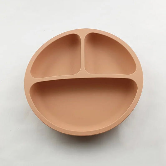 Baby Safe Silicone Dining Plate Suction Cartoon Bowl - BabyHaven