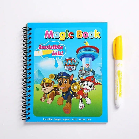 Paw Patrol Watercolour Magic Book for Kids Drawing Toys - BabyHaven