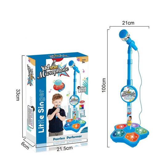 Kids Microphone with Stand Karaoke Educational Music Toy - BabyHaven