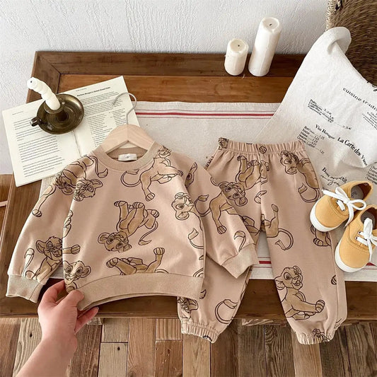 New Autumn Winter Girls Boys Mickey Mouse Clothing Set - BabyHaven