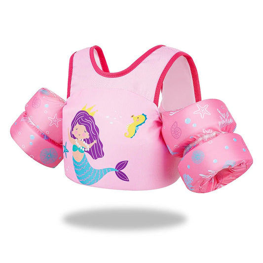 Swim Buoyancy Vest Baby Swim Vest Swimming Ring Tube For Kids Swimming Arm Rings Life Jacket Flosat Water Play Equipment - BabyHaven