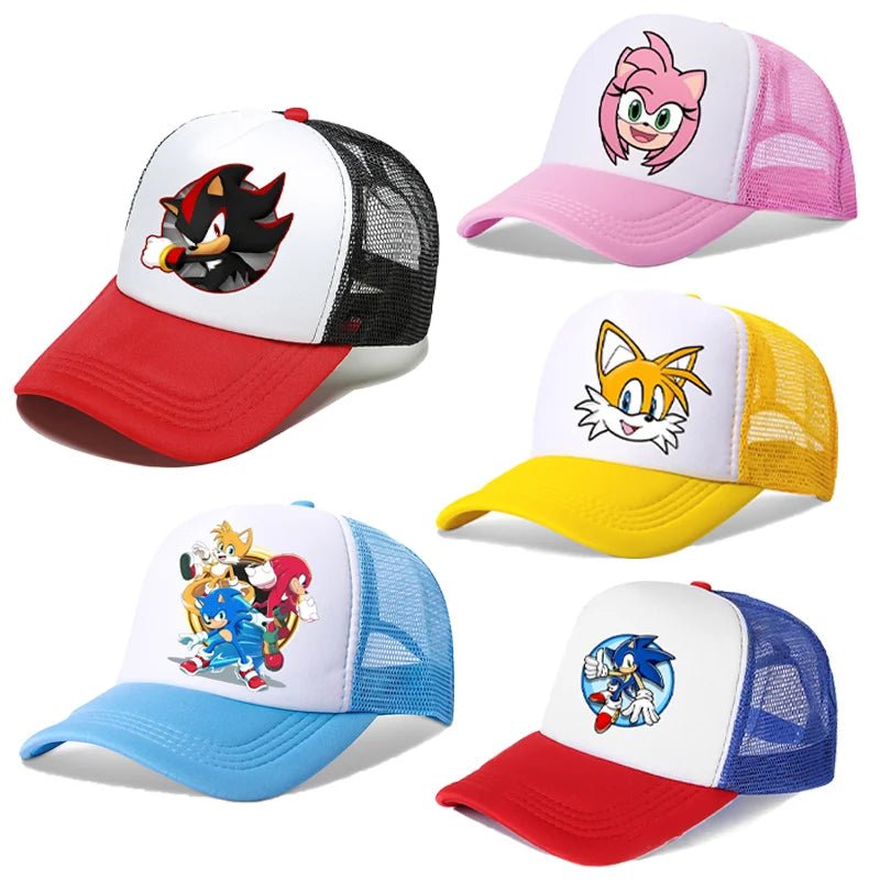 Sonics Baseball Cap Boys Adjustable Hat Amy Rose Summer Cap - BabyHaven