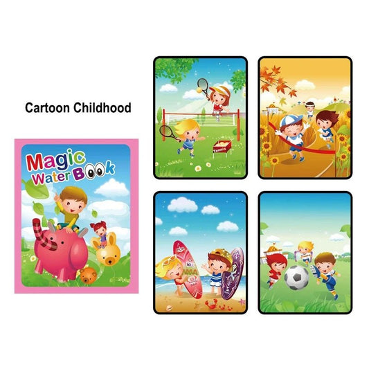 Coloring Books Baby Magic Water Book Montessori Toys - BabyHaven