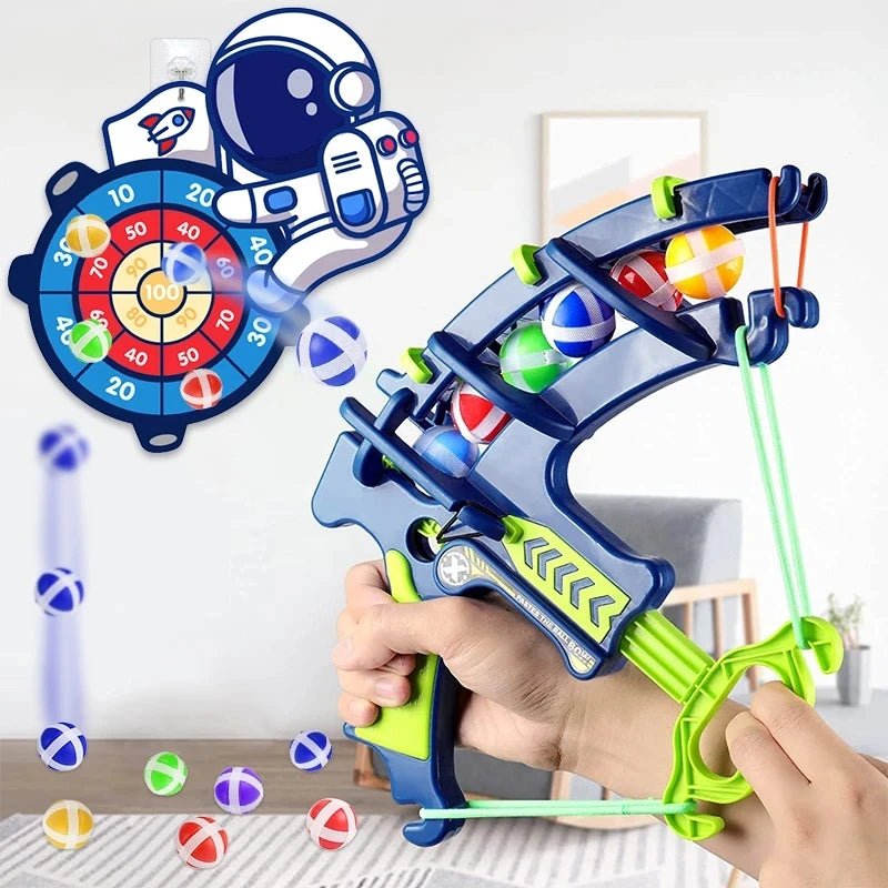 Child Educational Games Dart Board Baby Toy Stickey Ball - BabyHaven
