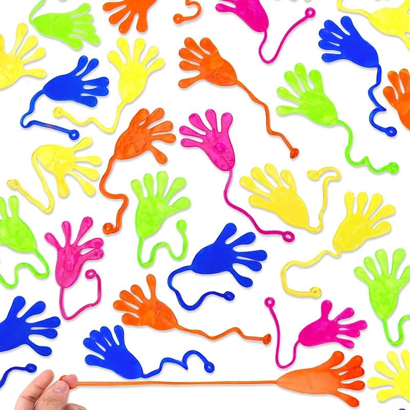 5 - 50 Pcs Kids Funny Sticky Hands Toy For Interactive Fun - BabyHaven
