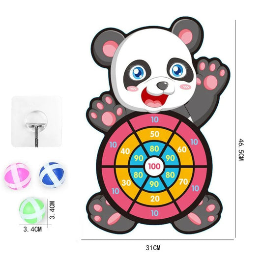 Child Educational Games Dart Board Baby Toy Stickey Ball - BabyHaven