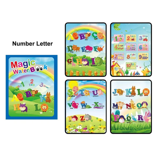 Coloring Books Baby Magic Water Book Montessori Toys