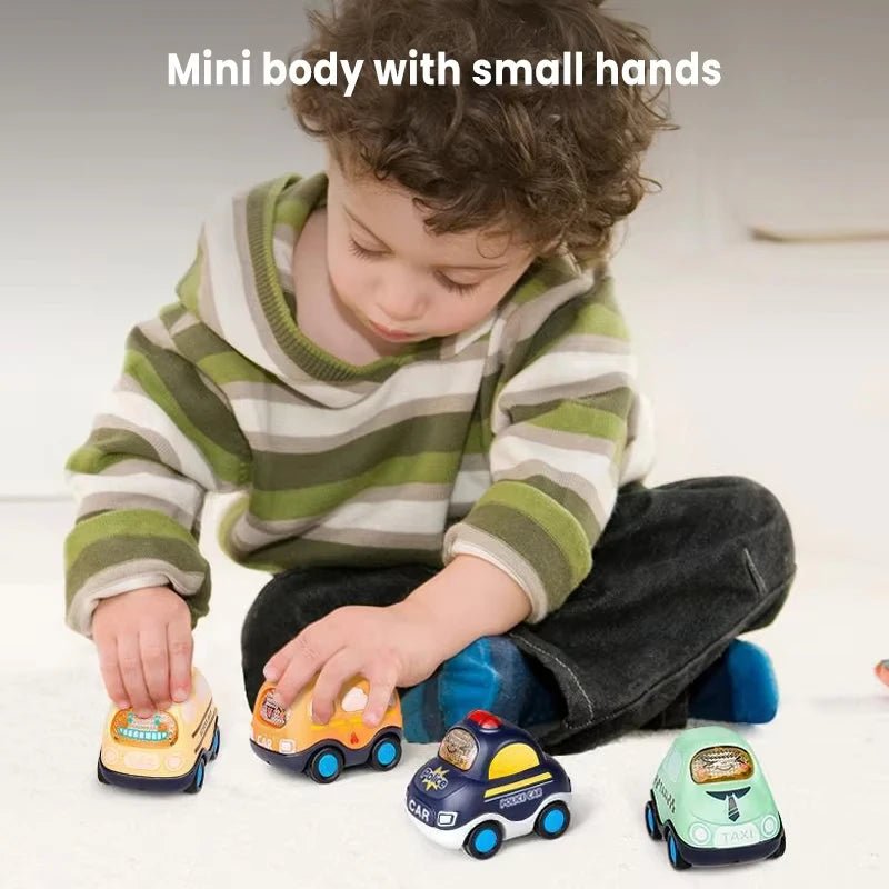 Baby Car Toys Soft Pull Back Mini Racing Cars For Kids - BabyHaven