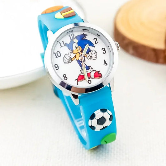 Sonic The Hedgehog Children's Watch Silicone Wtrap Quartz Watch - BabyHaven