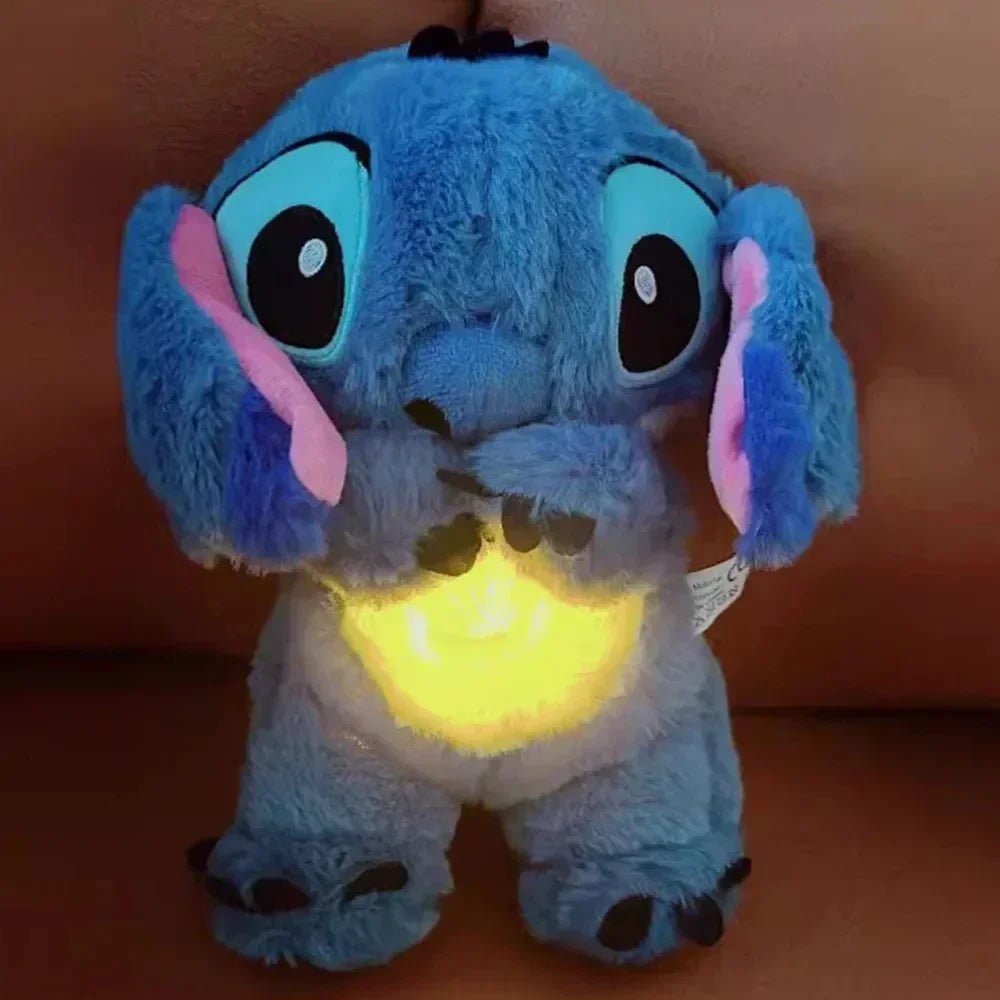Kawaii Stitch Plush Doll Baby Sleeping Companion Sound Soothing - BabyHaven