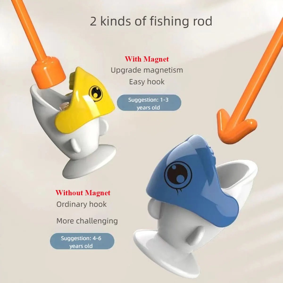 Dinosaur Magnetic Fishing Toys Play Rod Game for Kids - BabyHaven