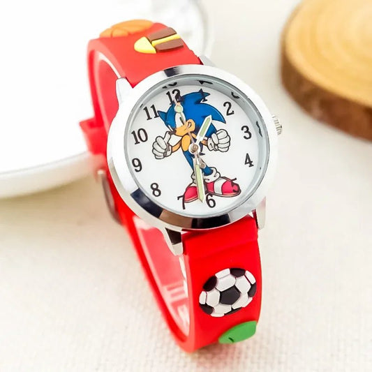 Sonic The Hedgehog Children's Watch Silicone Wtrap Quartz Watch - BabyHaven