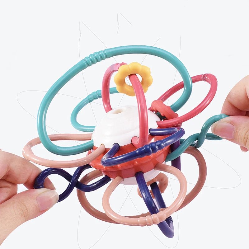 Montessori Toy Rubber Textured Multi Tactile Touch Balls - BabyHaven