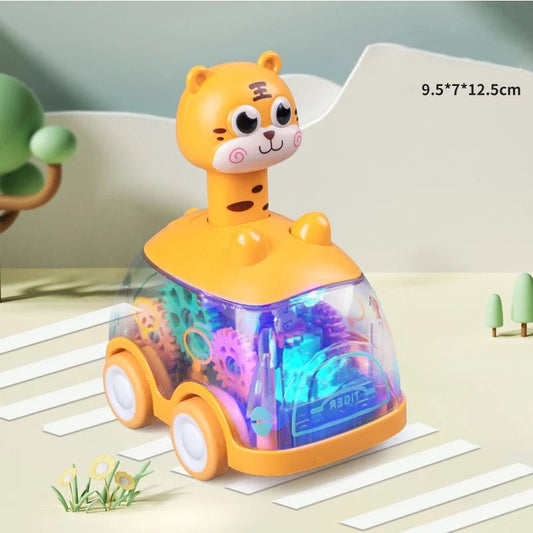Baby Animal Car Toys Toddler Press and Go Cars for Kids - BabyHaven
