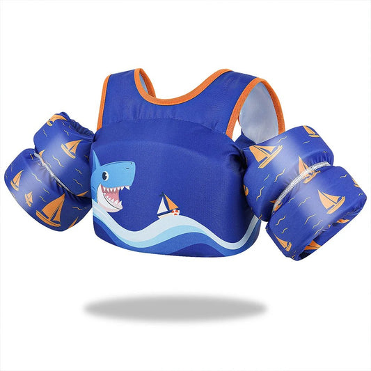 Swim Buoyancy Vest Baby Swim Vest Swimming Ring Tube For Kids Swimming Arm Rings Life Jacket Flosat Water Play Equipment - BabyHaven