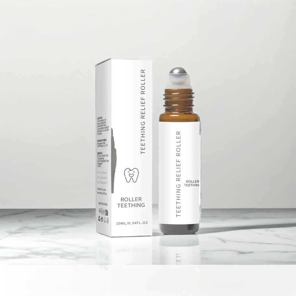 Baby Teething Relief Roller – Natural Soothing Comfort - BabyHaven