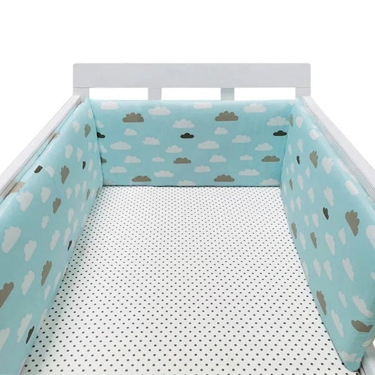 Baby Bumper Chichonera Cot Protector Infant Cotton Braid - BabyHaven