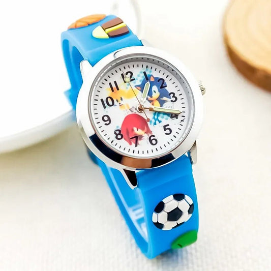 Sonic The Hedgehog Children's Watch Silicone Wtrap Quartz Watch - BabyHaven