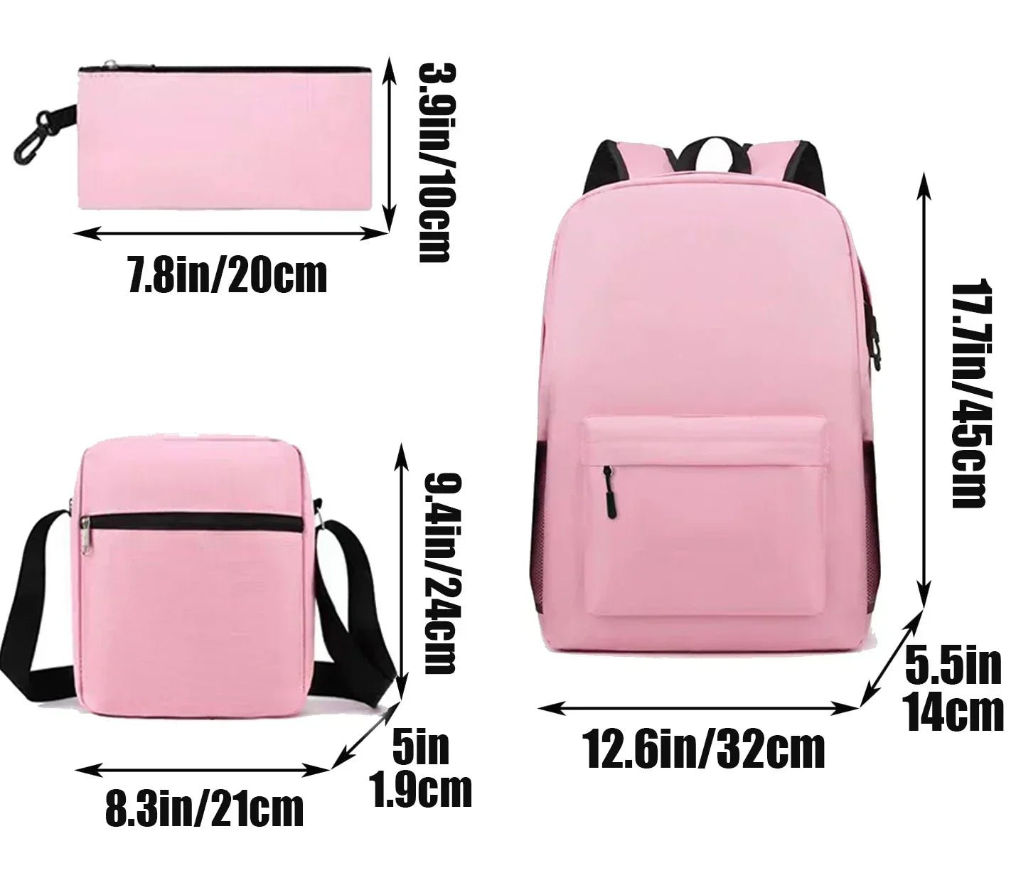 Sonics Backpack Lovely Student Schoolbag Large Capacity Knapsacks - BabyHaven