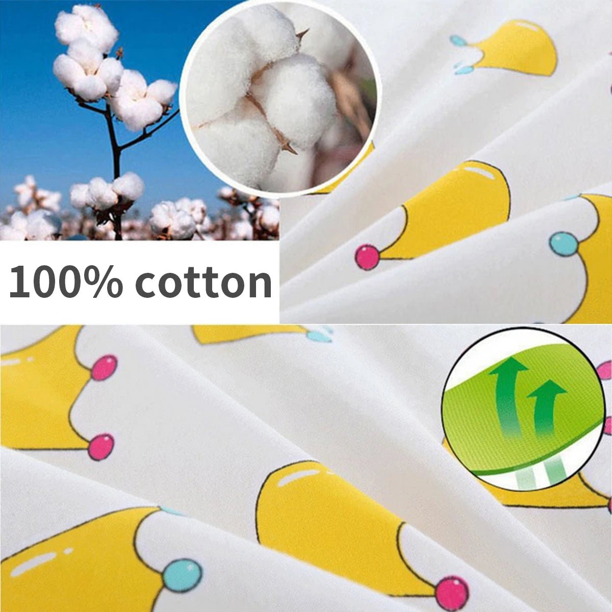 Baby Bumper Chichonera Cot Protector Infant Cotton Braid - BabyHaven