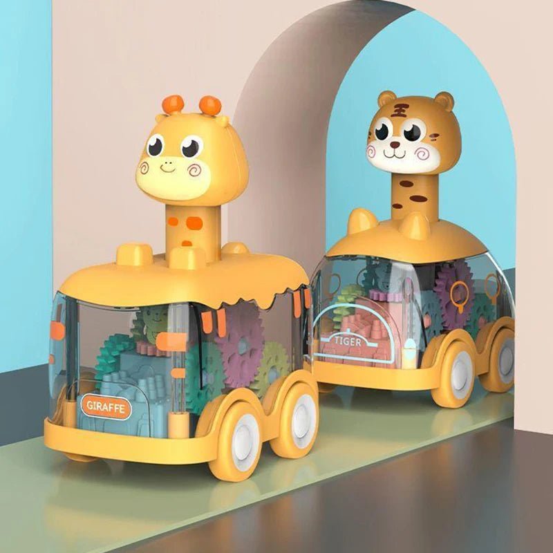 Baby Animal Car Toys Toddler Press and Go Cars for Kids - BabyHaven