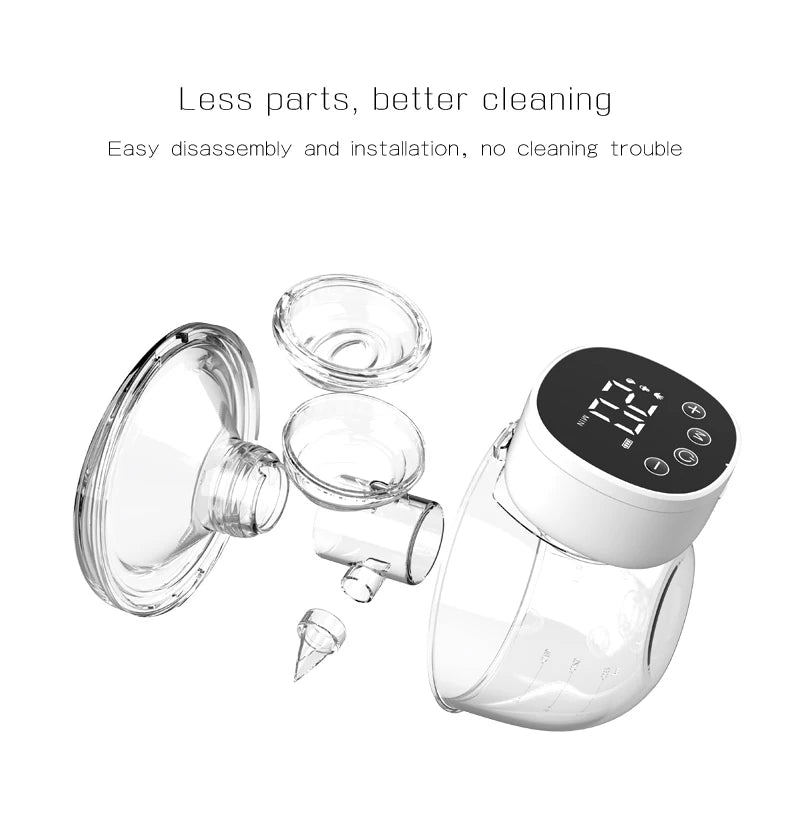 New Upgrades Wearable Breast Pump Electric BPA - free Collector - BabyHaven