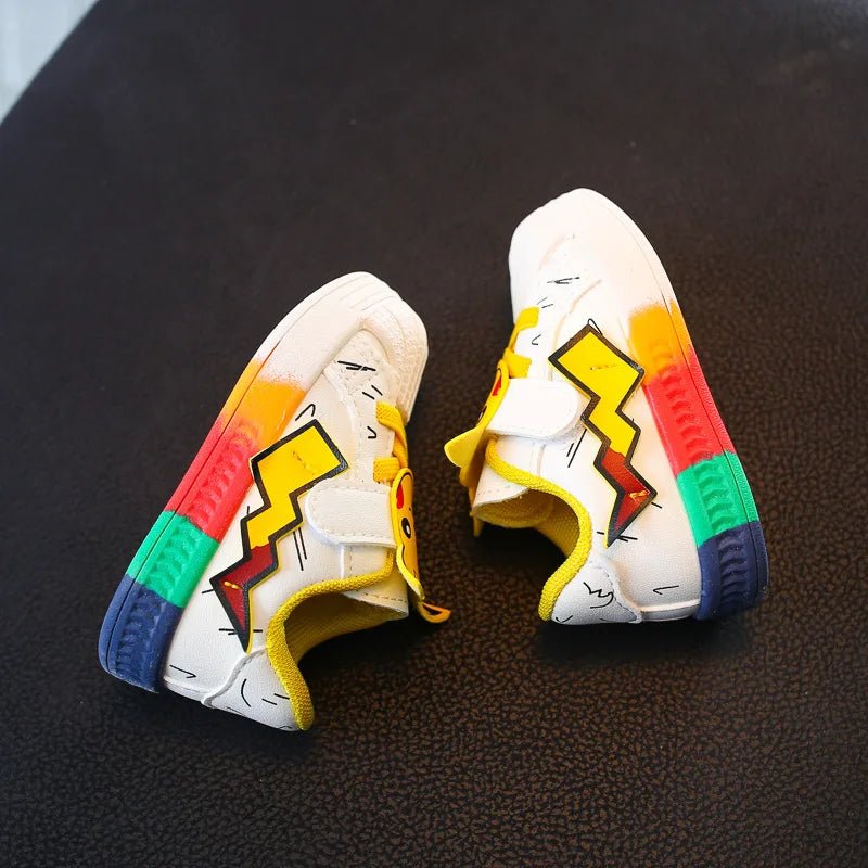 Pokemon Pikachu Baby Shoes Cute Cartoon Non - slip Sneakers - BabyHaven