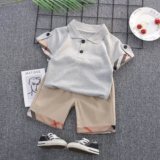 Baby Boys Clothing Sets T-shirt + Shorts Summer Outfits - BabyHaven