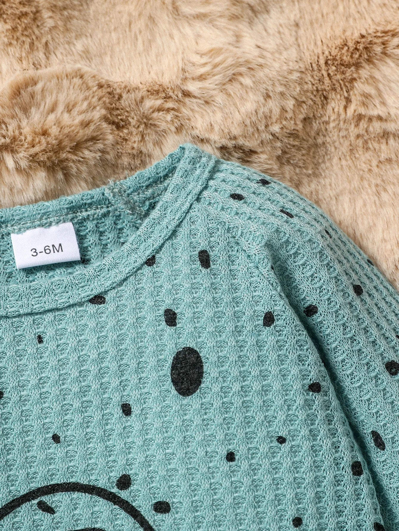 Baby Long Sleeve Waffle Cute All Seasons Plaid Pantsuits - BabyHaven
