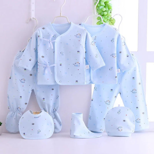 18 Piece Newborn Baby Girl Clothes Set 100% Cotton Gift - BabyHaven