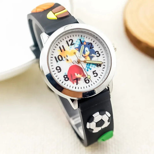 Sonic The Hedgehog Children's Watch Silicone Wtrap Quartz Watch - BabyHaven