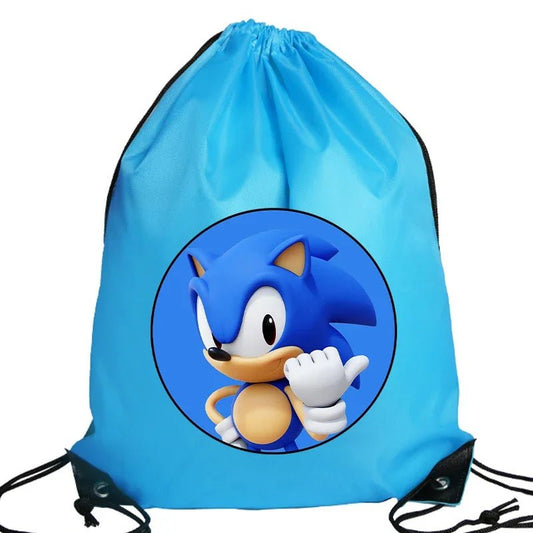 New Sonics Drawstring Bag Children Handbag Large Capacity - BabyHaven