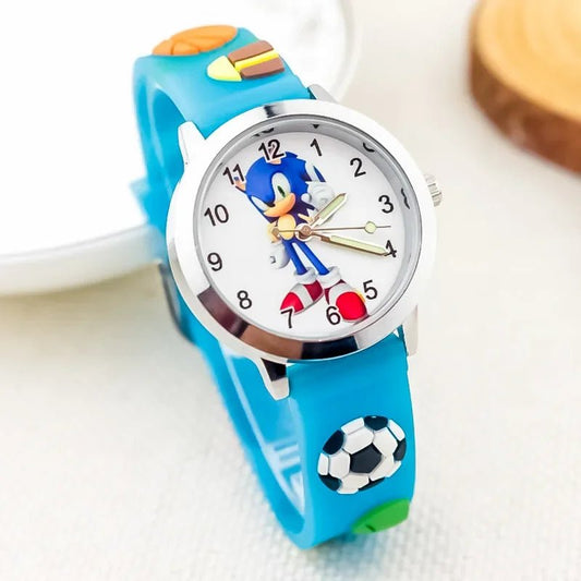 Sonic The Hedgehog Children's Watch Silicone Wtrap Quartz Watch - BabyHaven